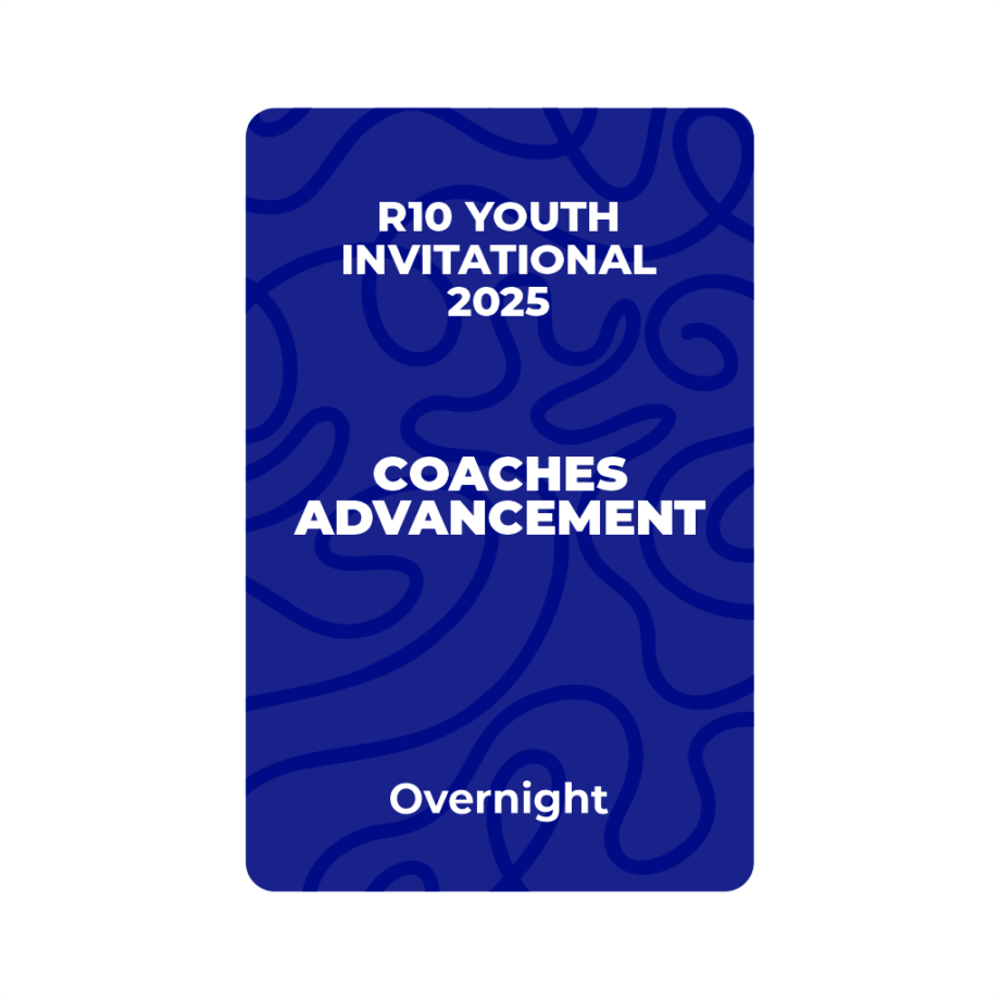 R10I - Coaches Advancement (Overnight Package)